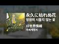 이세계정서(ヰ世界情緒) - 영원히 시들지 않는 꽃(永久に枯れぬ花)|가사/발음/해석