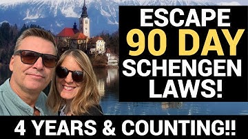 How to Stay in Europe Longer than 90 Days! Avoid the 90/180 Rule | Schengen Visa