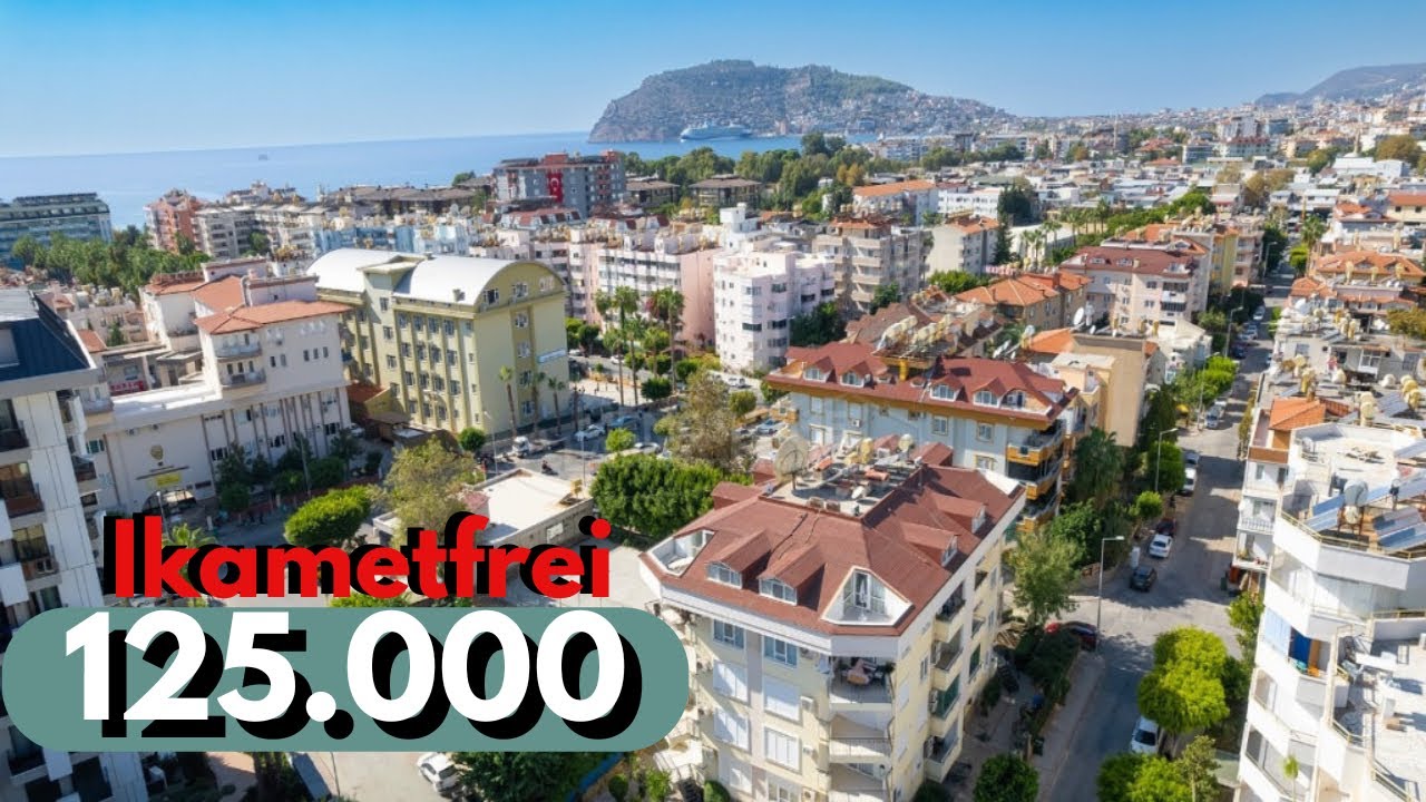 Schnäppchen! Komplett renovierte 2+1 Wohnung nur wenige Schritte zum Meer 