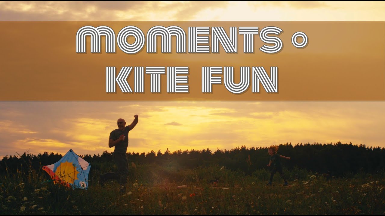🪁 Father & Son • Kite Flying in the Field • 4K
