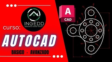 ✅Autodesk AutoCAD Curso - Uso de Circulo y tangente array, polar, Acotar, Cortar