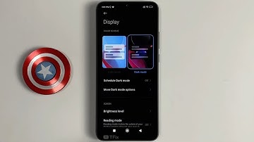 Dark mode on Poco C40 Android 11