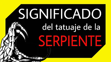 ¿Qué significa tatuaje de serpiente?