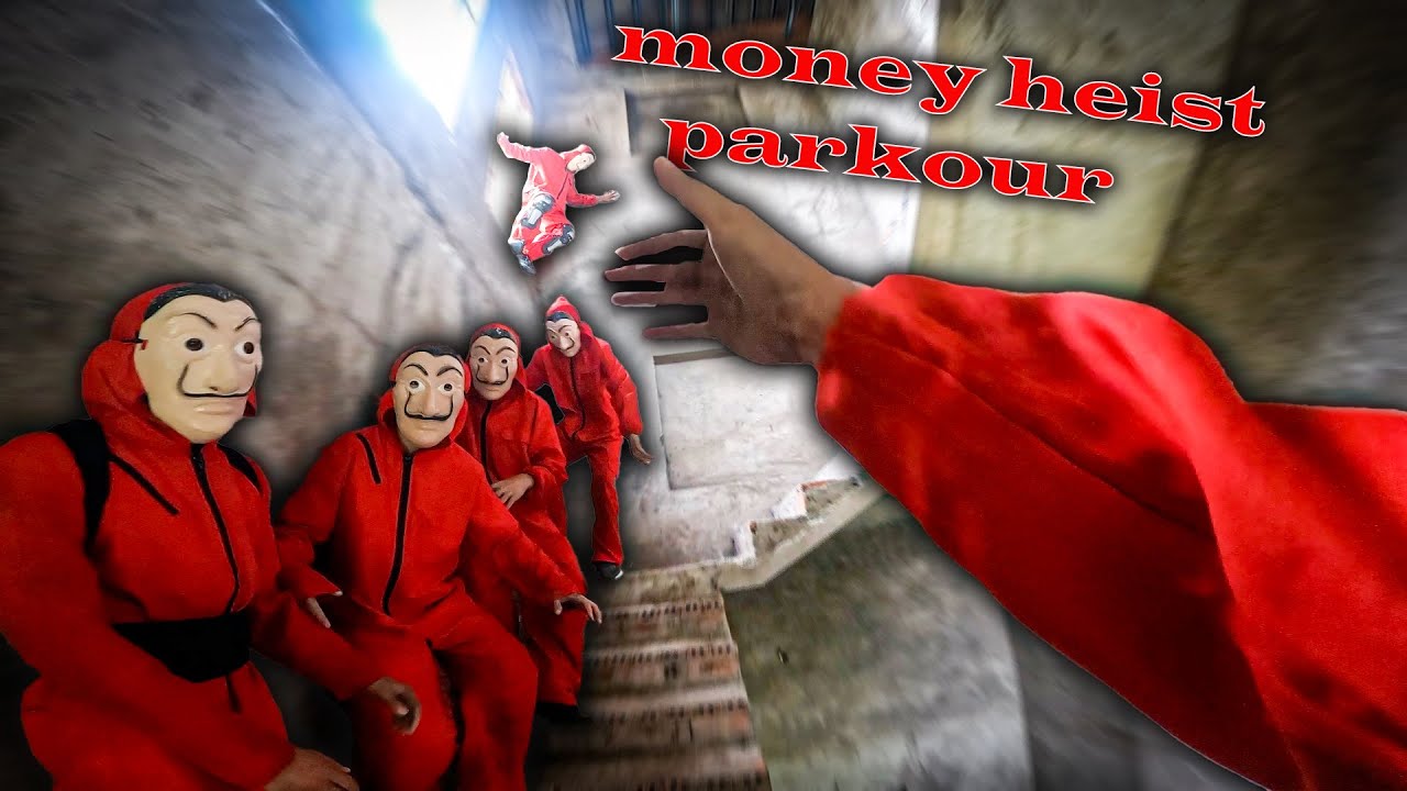 Escaping the Police to Save the Money Heist Crew 😱 | Parkour POV Action