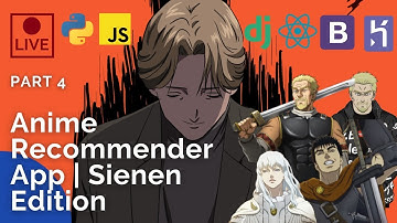 ANIME Recommender App (Coding the Backend API) | React + Django | Deployment on Heroku [PART 4]