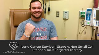 Lung Cancer Survivor Story: Stephen Talks Targeted Therapy Drug (Pt. 2/3)  | The Patient Story