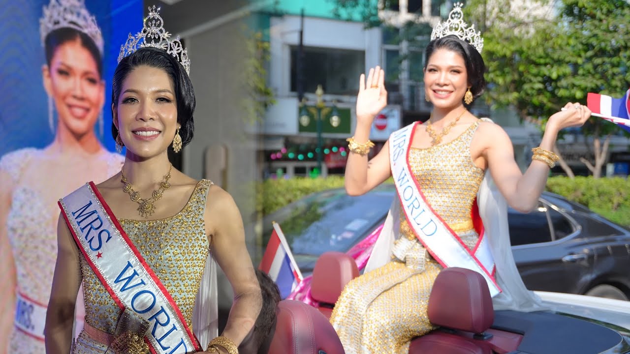 มงสองของไทย “แซมมี่ ชนิตา“ คว้ามง Mrs World 2025 #SammyChanida #MrsWorld2025 #MrsThailandWorld2025