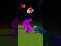 MINECRAFT MUTANT ZOMBIE VS MUTANT BOSSES! #minecraftshorts #battle