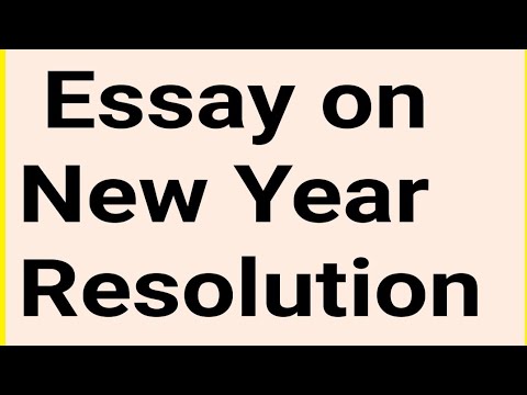 new year resolution 400 words essay