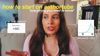 how to start an authortube channel from scratch 🚀 build your writing platform on youtube