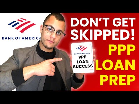 How to Prepare for Bank of America PPP Loan (MUST DO!)