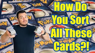 How to Sort Pokemon Cards!