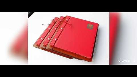 "Tổng hợp" Menu bìa da