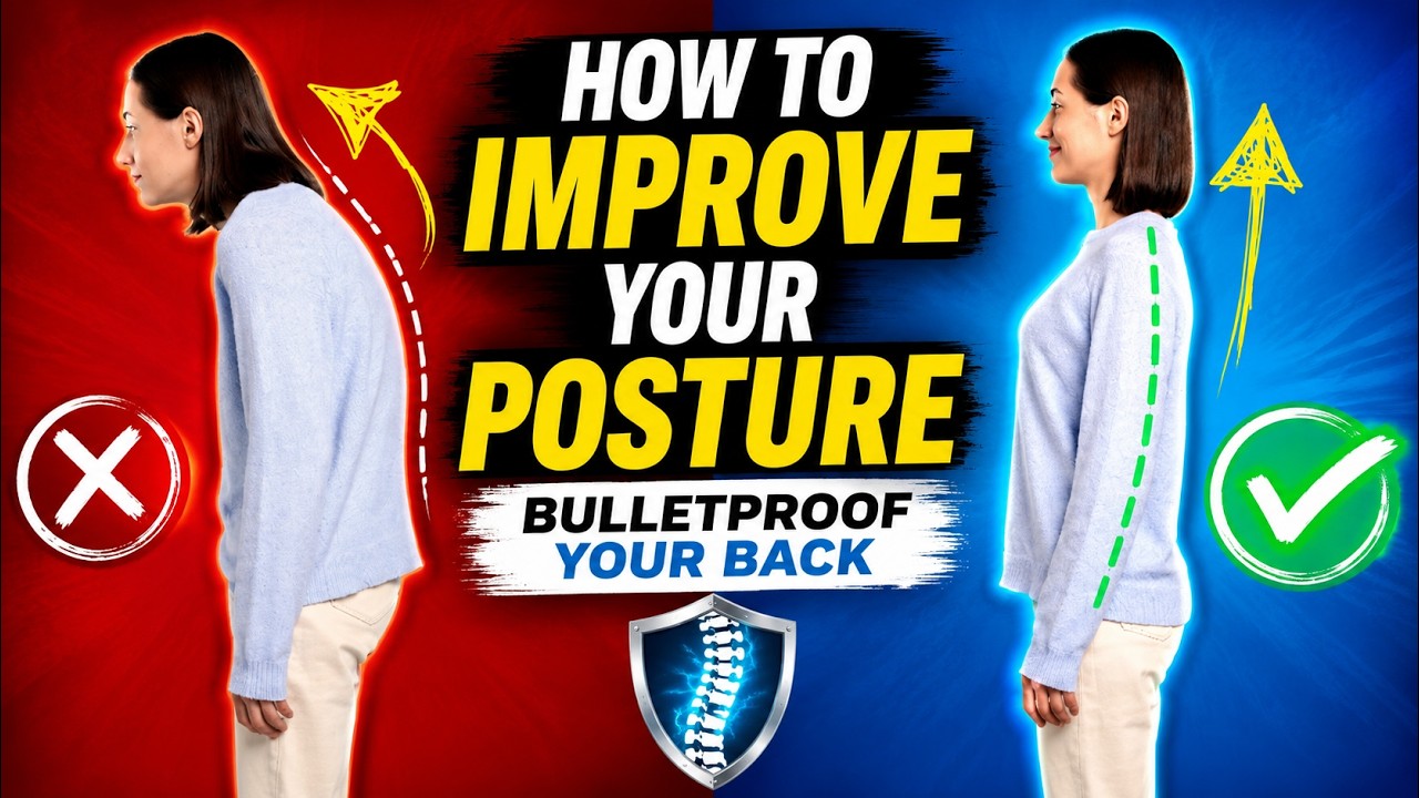How to improve your posture and bulletproof your back youtube