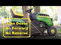 John Deere Lawn Tractor Won't Move - 5 Minute Fix!