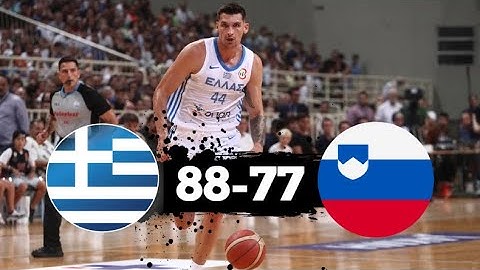 Ελλάδα - Σλοβενία 88-77 | Στιγμιότυπα - Φιλικό (4/8/2023)