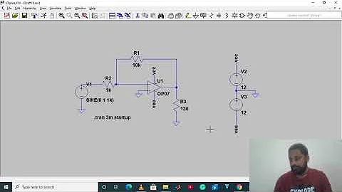 lt spice simulation of output resistance of opamp