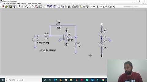 lt spice simulation of output resistance of opamp