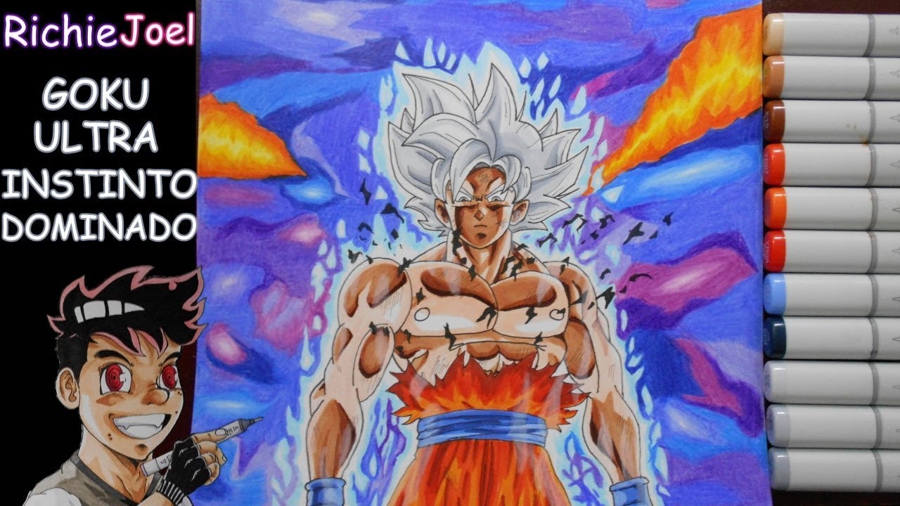 Cómo Dibujar A Goku Ultra Instinto Dominadomastered Miggate