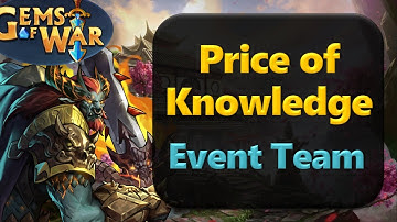 Price of Knowledge Event Team - Gems of War