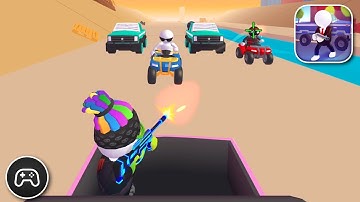 Rage Road - Gameplay Walkthrough Part 12 - Shooting Game Levels 40-43 (iOS, Android)