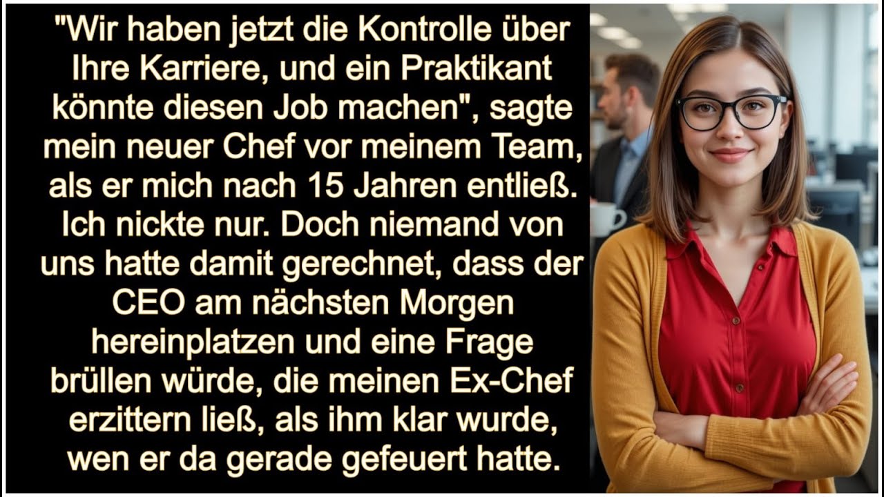 Nach 15 Jahren gefeuert? CEO in Panik: ‚Wo ist sie?!‘ | 