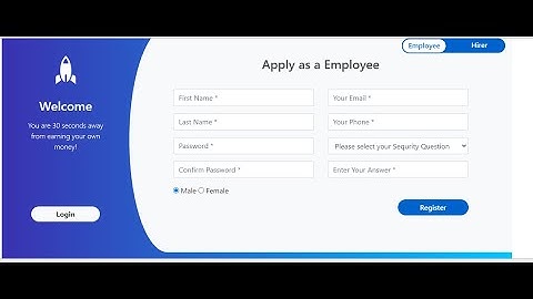 The best Responsive Login and Registration form in PHP using MYSQL Database Part-Two