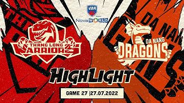 Full Highlight Game 27: Thang Long Warriors vs. Danang Dragons l VBA Brought by NovaWorld 2022