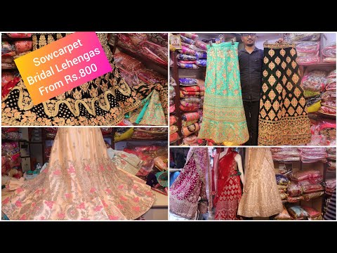 sowcarpet lehenga