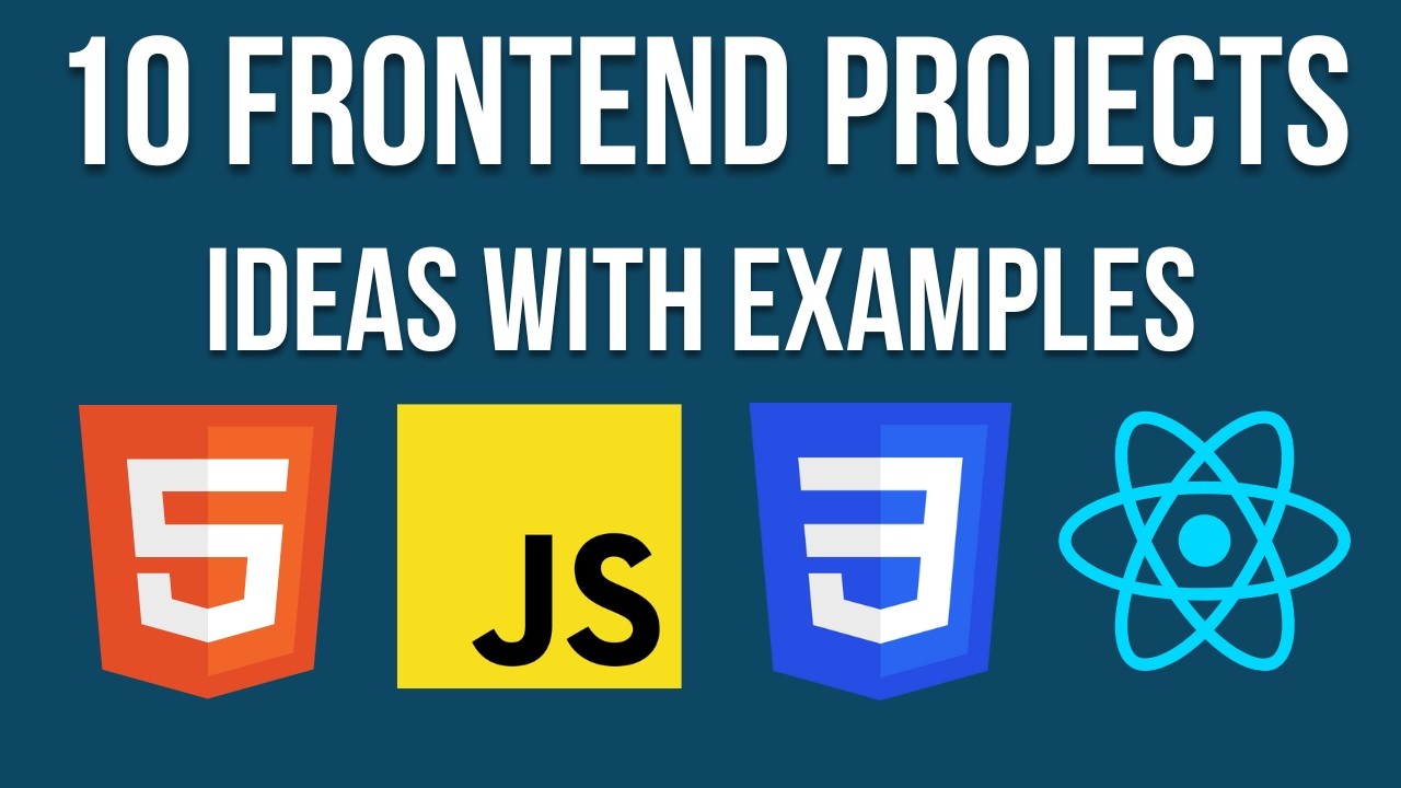 Boost Your Frontend Skills! 10 Project Ideas (With Examples I Built!)