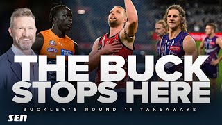 Nathan Buckley's Round 11 takeaways and the BIG umpiring frustration - SEN
