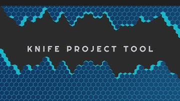 Quick Tip: The Knife Project Tool in Blender