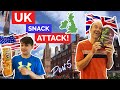 Part 5: American Father and Son Try MORE British Snacks for the First Time! US UK