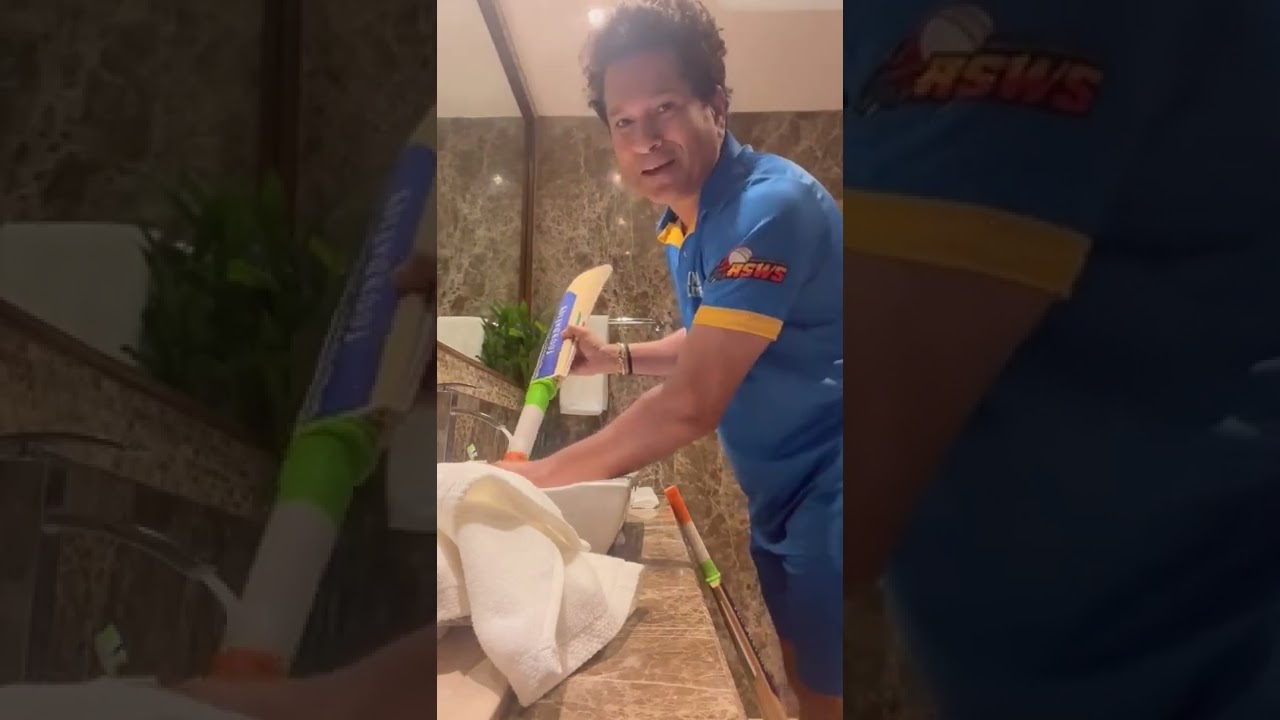 Sachin Simple tips wash sticky bat grip | Cricket Sagas