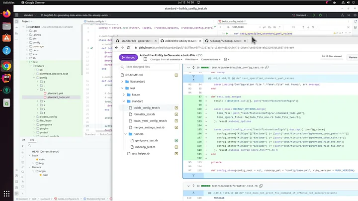 SaturdayMP Show #6: Adding Unit Tests for the Standard Ruby Linter ToDo Bug Fix
