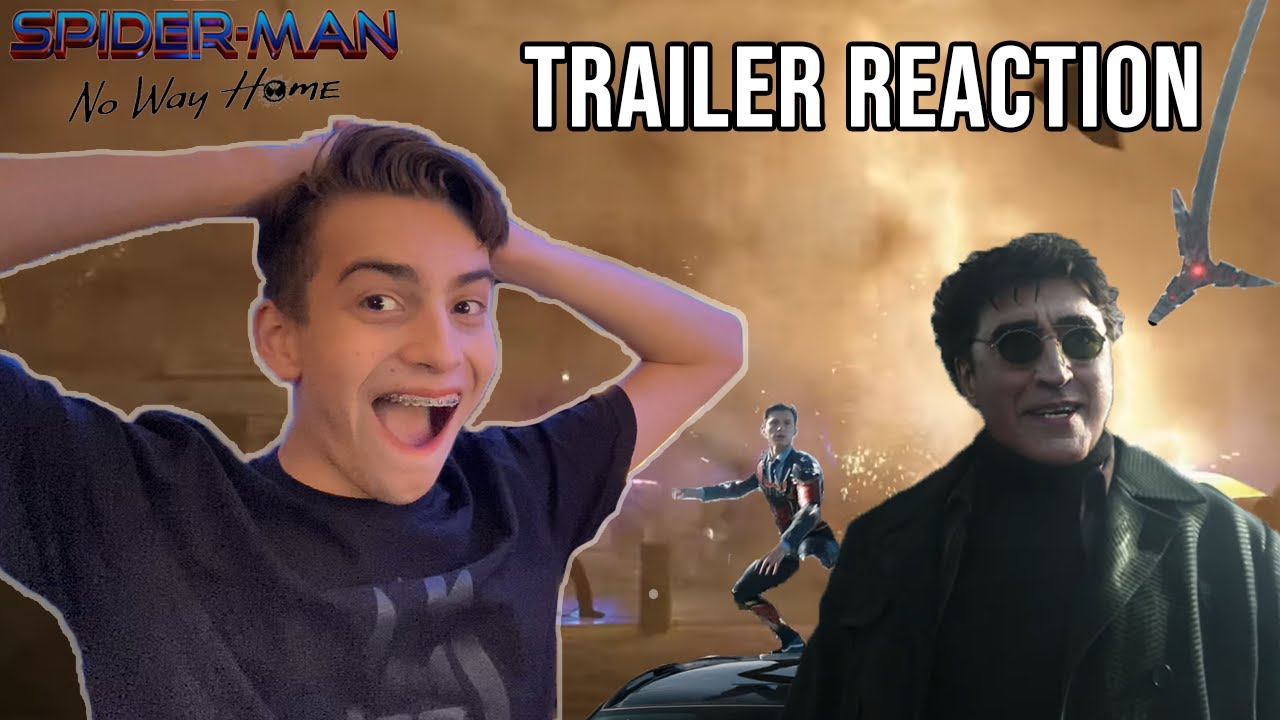 Spider-Man: No Way Home TRAILER REACTION!
