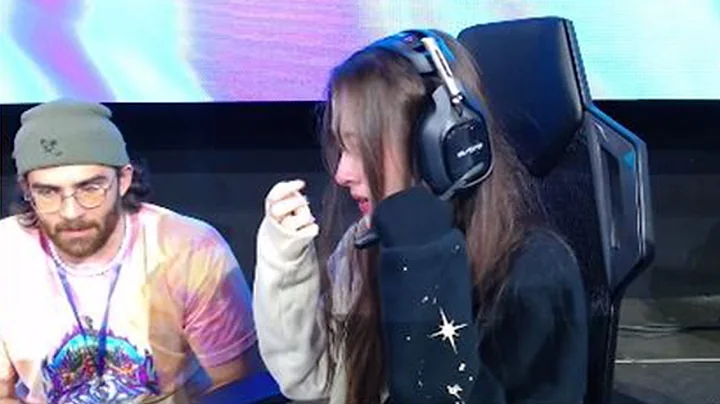 Tina starts crying and Hasan helps her out