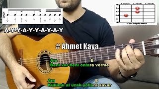 Ahmet Kaya | Beni Vur | Gitar Dersi
