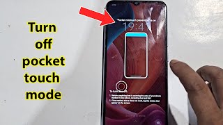 How to remove pocket touch disable in realme screenshot 4