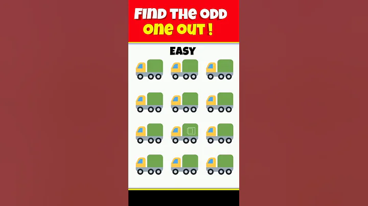 find the odd emoji out ! 😀 eye test game #shorts #riddles #paheli