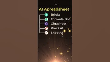 Best AI Spreadsheet Tools | Smarter Excel with AI