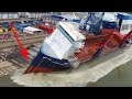 Big ship launch compilation  12 awesome ship launches fails and close calls
