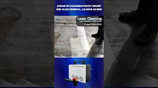 One Click Cleaning, Renewed Look | Restore Factory-Grade Finish | Zero Damage Laser Cleaner
