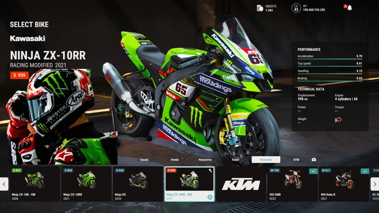 あい RIDE 5 | Customize Jonathan Rea Kawasaki ZX10RR WSBK