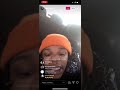 FBG Butta on Instagram live (Person who killed tooka is dead, Says King Von didn’t kill K.I