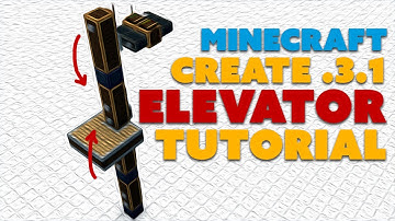 Multi-Floor Elevator Tutorial with Create Mod 0.3.1