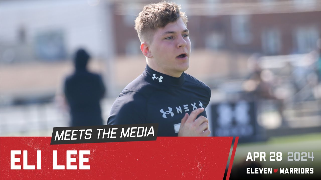 Ohio State 2025 LB commit Eli Lee talks about being MVP at UA camp