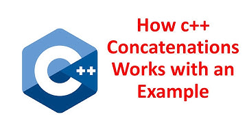 how c++ concatenation works