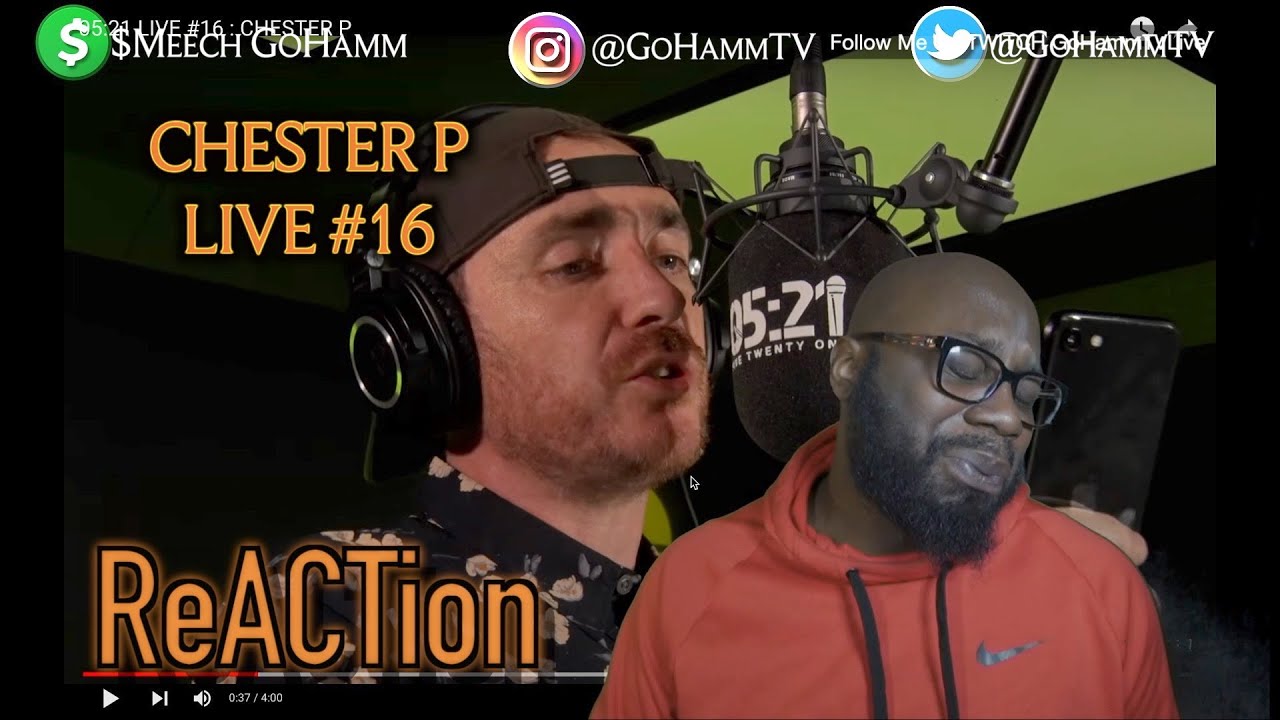 American Reacts | CHESTER P - Live #16 [GoHammTV] - YouTube