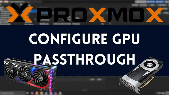 Configure GPU Passthrough on Proxmox Step-by-Step (IOMMU Guide)